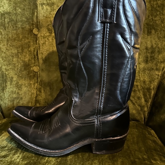 Black western boots - Picture 2 of 4